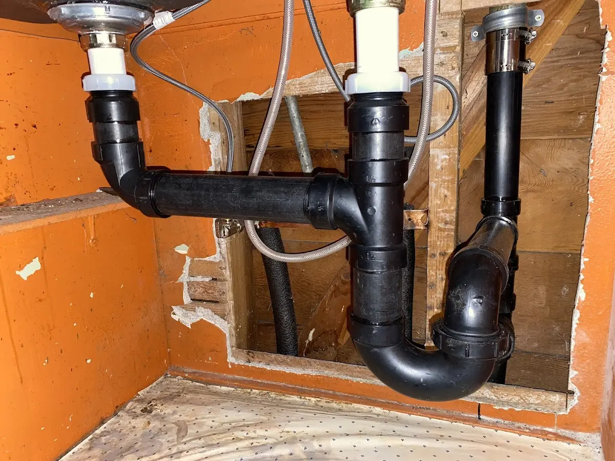 Professional Repiping Services equipment and tools on the job in Rocky River